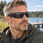 Polarized Wide-Temple Fishing Sunglasses
