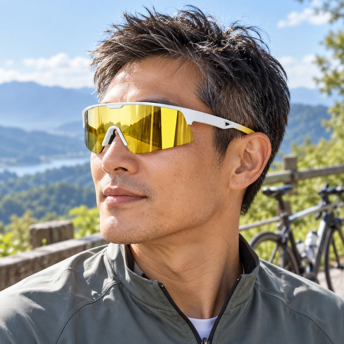 Three-Position Panoramic Sport Sunglasses