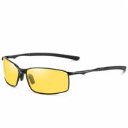 Rectangular Metal Sunglasses