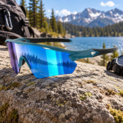Semi-Rim Shield Sport Glasses