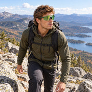 Photochromic Rimless Shield Glasses