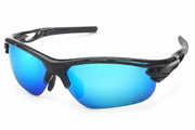 Polarized Half-Rim Sport Sunglasses