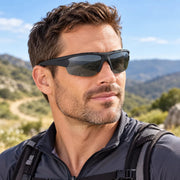 Polarized Semi-Rim Sport Sunglasses