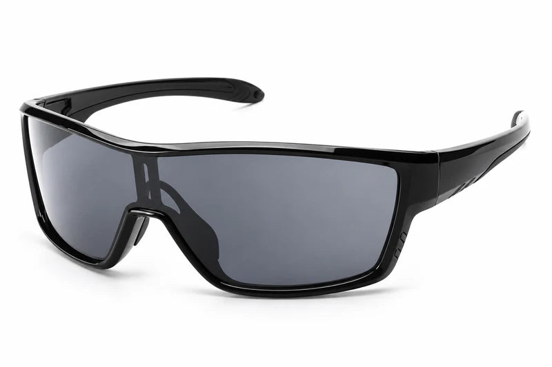Polarized Full-Rim Shield Sport Sunglasses