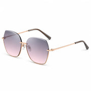 Geometric Metal Sunglasses