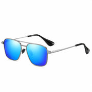 Double Bridge Metal Sunglasses