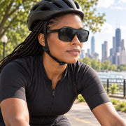 Polarized Single-Lens Sport Sunglasses