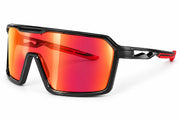 Photochromic Shield Cycling Glasses