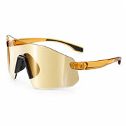 Photochromic Rimless Shield Glasses