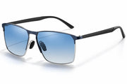 Rectangular Metal Sunglasses