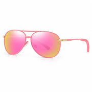 Color Lens Aviator Sunglasses