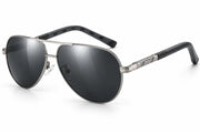 Double Bridge Aviator Sunglasses
