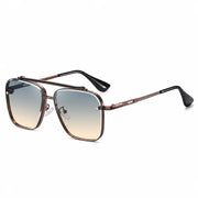 Double Bridge Square Sunglasses