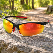 Half-Rim Sport Sunglasses