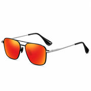 Double Bridge Metal Sunglasses