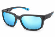 Polarized Sculpted-Temple Sport Sunglasses