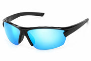 Polarized Semi-Rim Sport Sunglasses