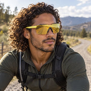 Rimless Shield Cycling Glasses