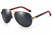 Double Bridge Aviator Sunglasses