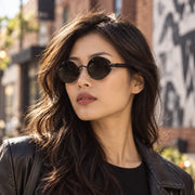 Round Metal Sunglasses