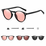 Photochromic Round Sunglasses