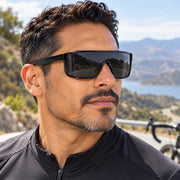 Polarized Single-Lens Sport Sunglasses