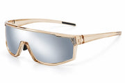 Flat-Top Shield Cycling Sunglasses