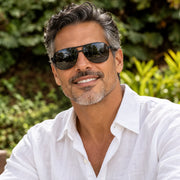 Metal Aviator Sunglasses