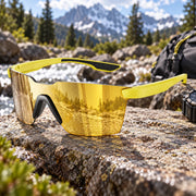 Rimless Shield Cycling Glasses