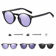 Photochromic Round Sunglasses