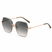 Geometric Metal Sunglasses