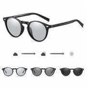 Photochromic Round Sunglasses