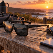Polarized Single-Lens Sport Sunglasses