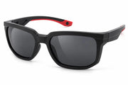Polarized Sculpted-Temple Sport Sunglasses