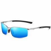 Rectangular Metal Sunglasses