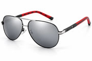 Double Bridge Aviator Sunglasses