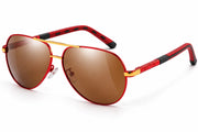 Double Bridge Aviator Sunglasses