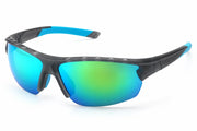 Polarized Semi-Rim Sport Sunglasses